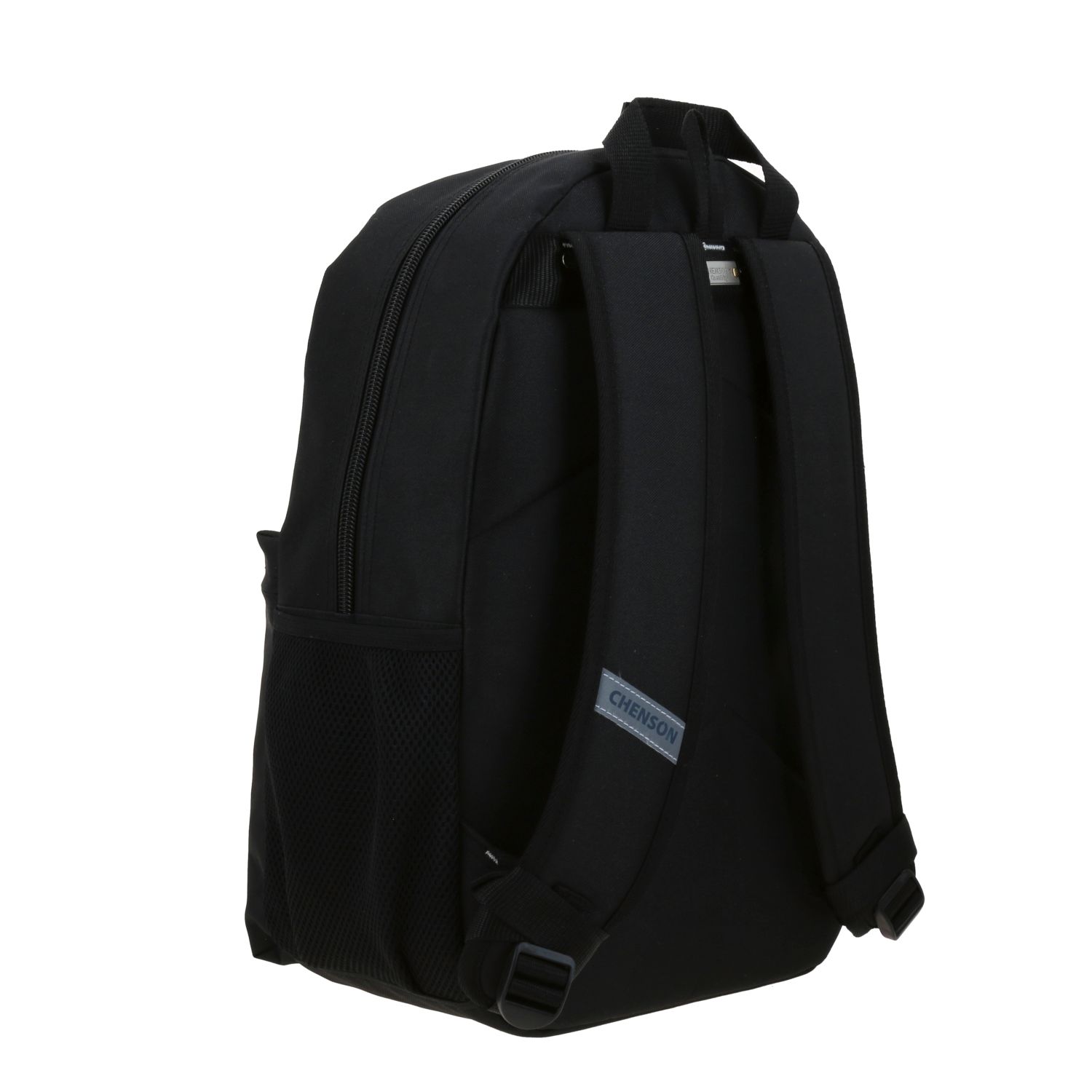 Mochila Escolar Chenson Clásico Negro 30cm - Resistente 3