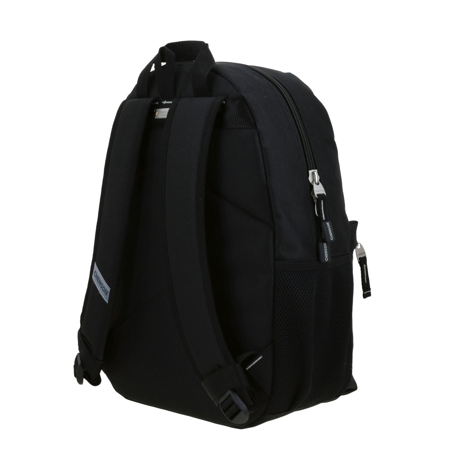 Mochila Escolar Chenson Clásico Negro 30cm - Resistente 5