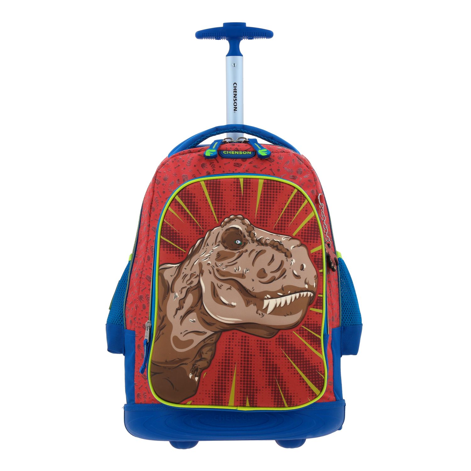 Mochila con Ruedas Chenson Original Roja para Primaria con Luces LED