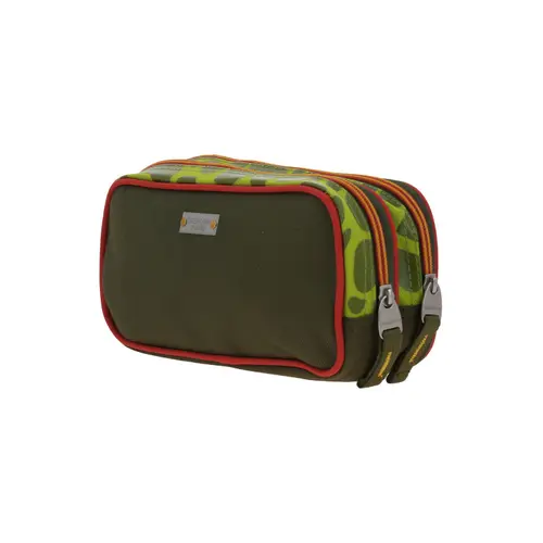 Lapicera Verde Chenson Original - Estuche Escolar Doble Compartimento 5