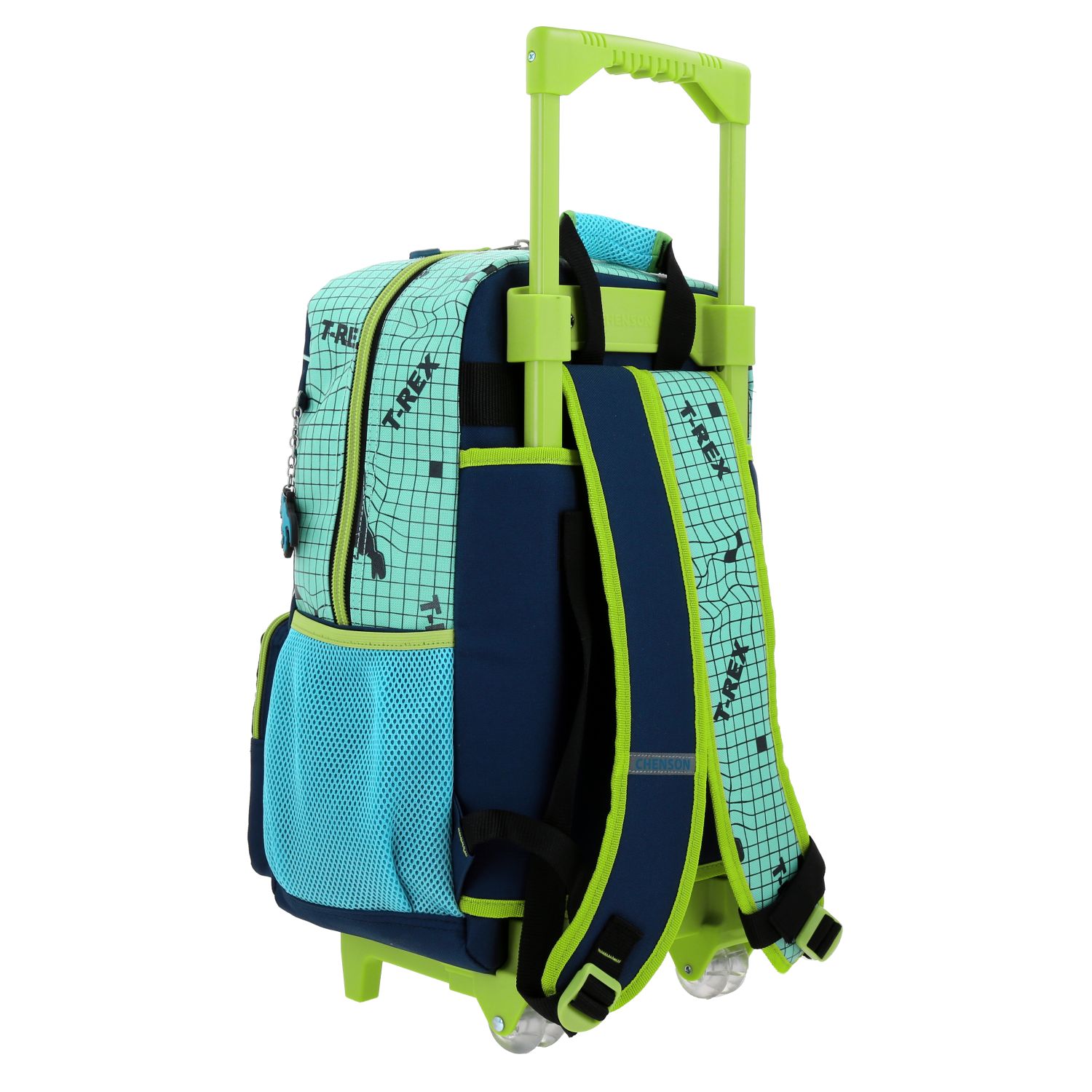 Mochila con ruedas Chenson Original Azul para primaria - Kit completo 4