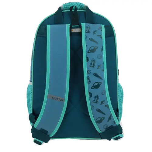 Mochila escolar Chenson Original azul con amplio compartimento - Modelo CO66149 4