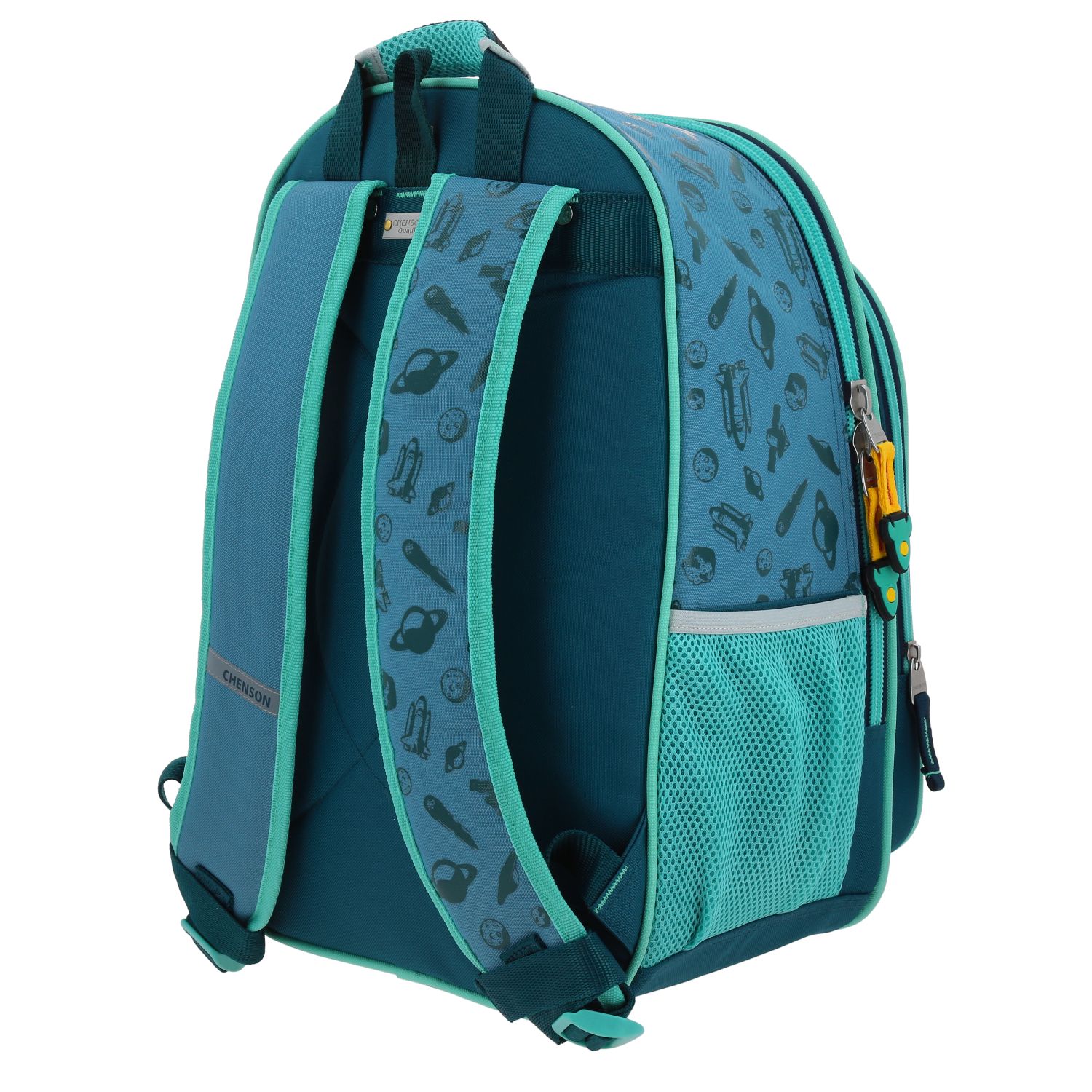 Mochila escolar Chenson Original azul con amplio compartimento 5
