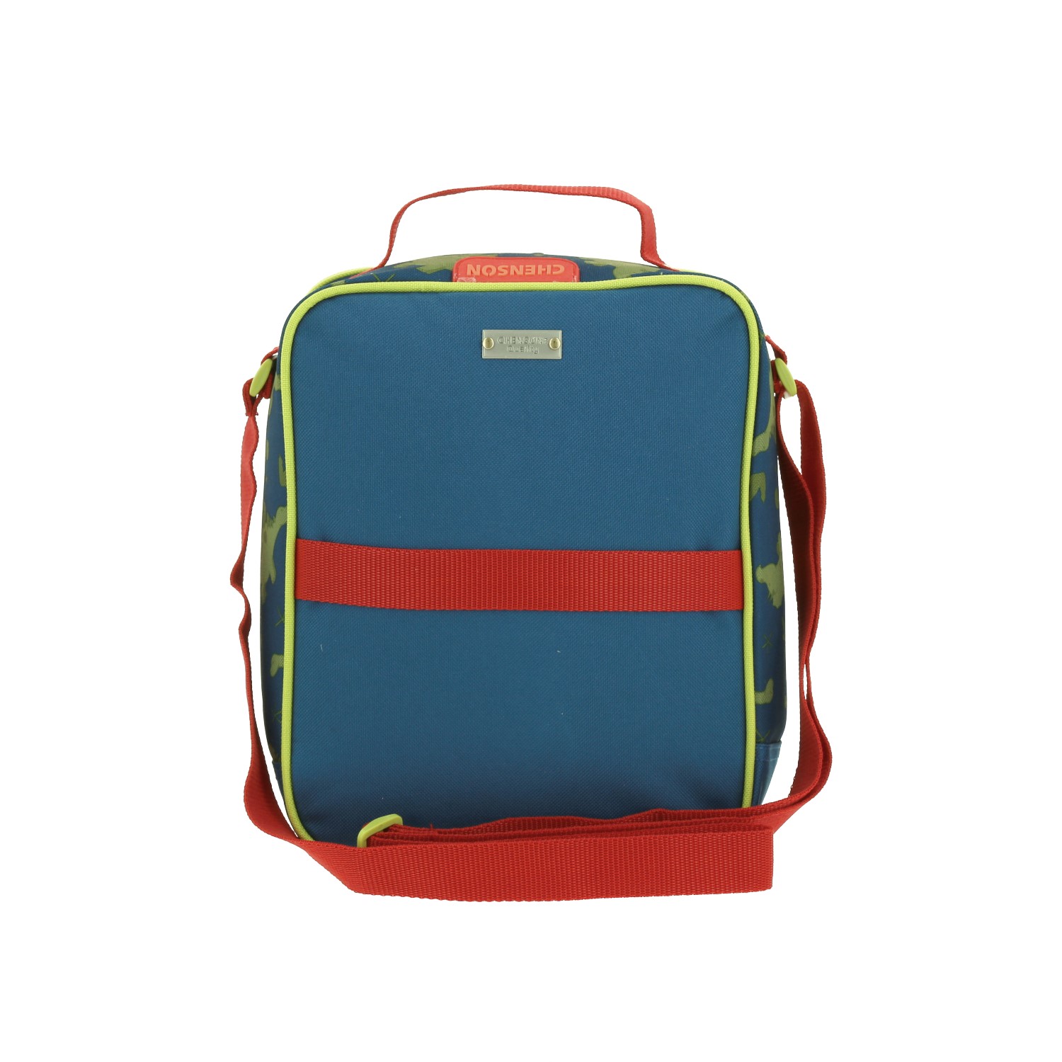 Lonchera escolar térmica Chenson Original azul con diseño práctico 4