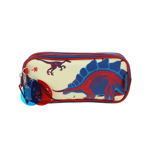 Lapicera escolar Chenson Original azul con doble compartimento
