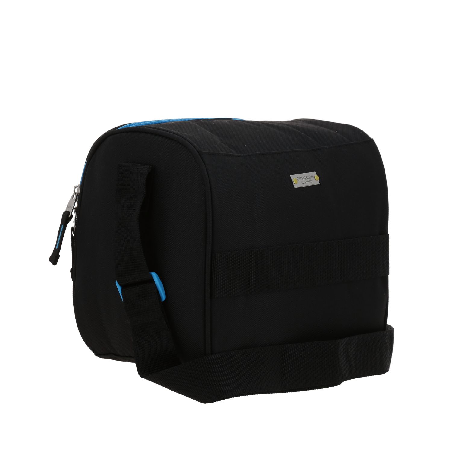 Lonchera escolar térmica Chenson Original negra con diseño funcional 3