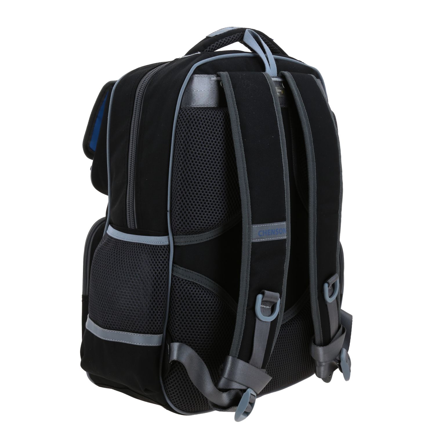 Mochila escolar Chenson Original negra con diseño funcional y moderno 3