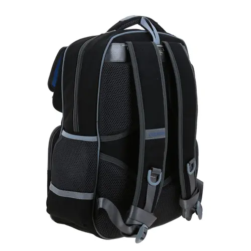 Mochila escolar Chenson Original negra con diseño funcional y moderno 3