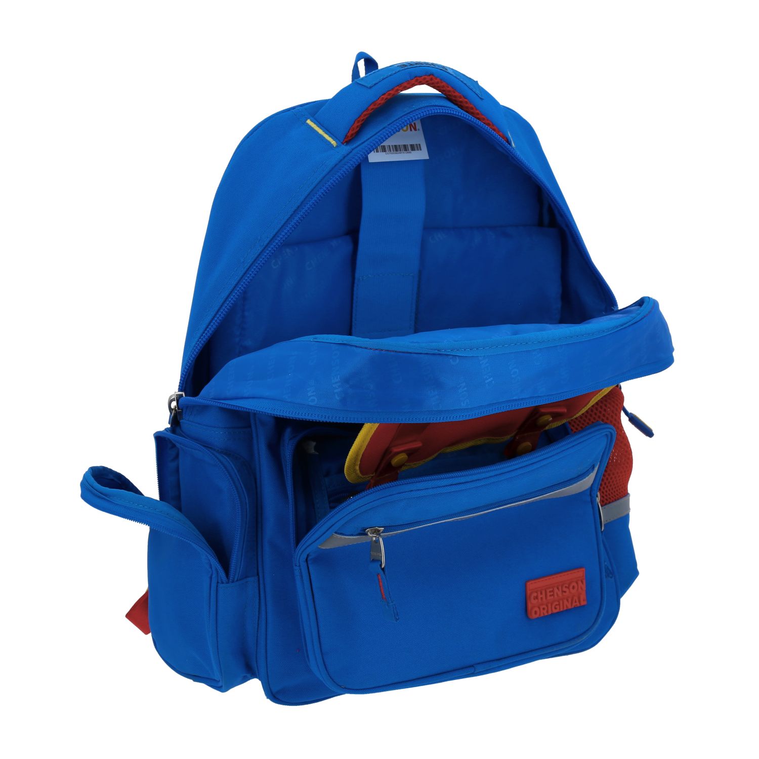 Mochila escolar Chenson Original azul con diseño moderno y amplio espacio - vista 2