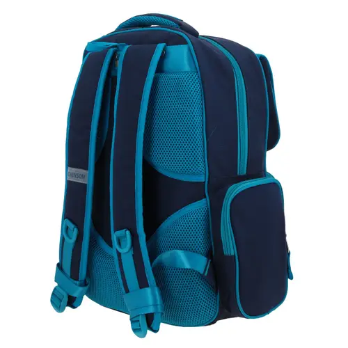 Mochila escolar Chenson Original turquesa con diseño moderno y funcional 5