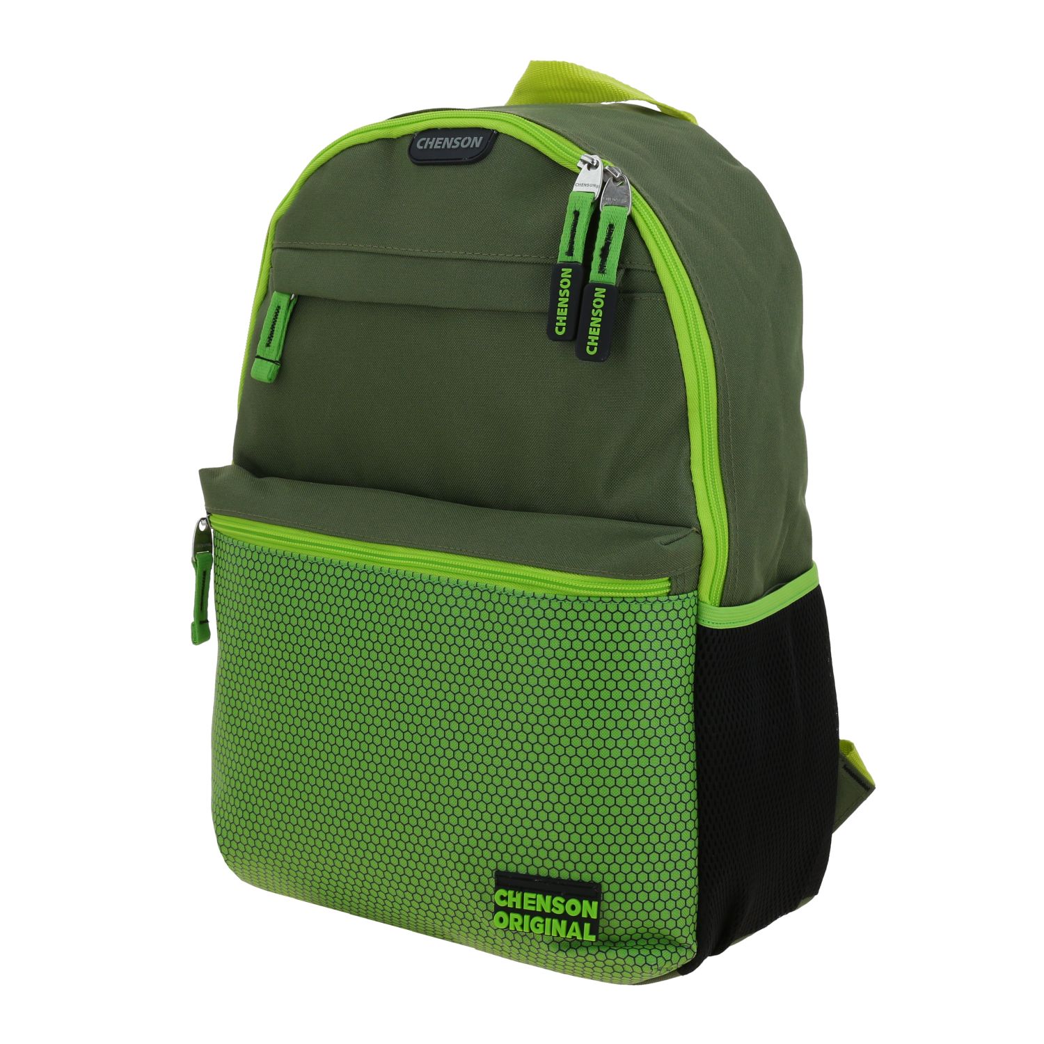 Mochila escolar Chenson Original Verde Seco | Diseño Moderno y Espaciosa 2