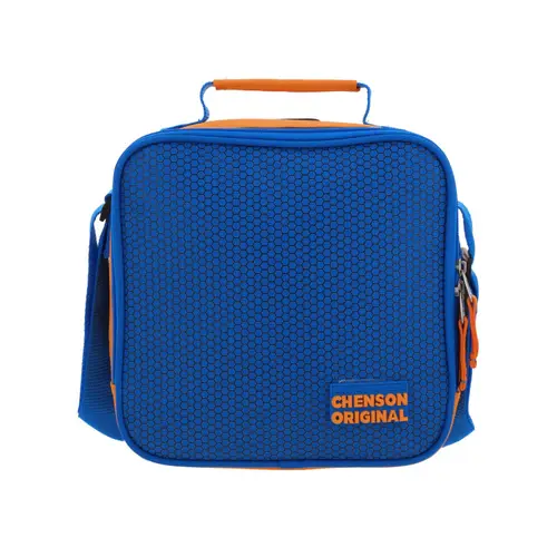 Kit Escolar Chenson Original Mochila + Lonchera Naranja Infantil 4