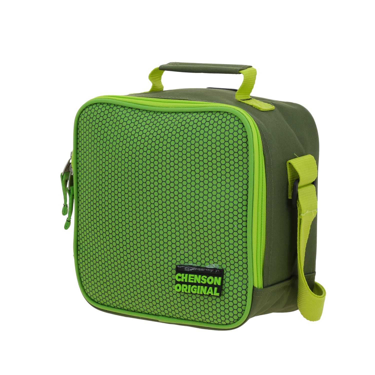 Lonchera escolar térmica Chenson Original verde seco - diseño práctico y funcional 2
