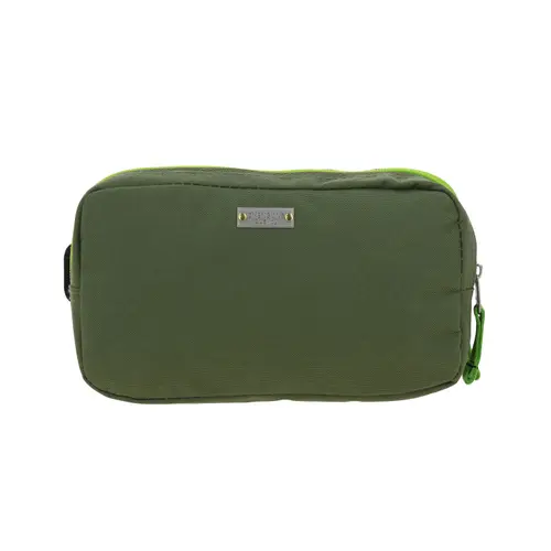 Lapicera escolar Chenson Original verde seco con doble compartimento - vista 2