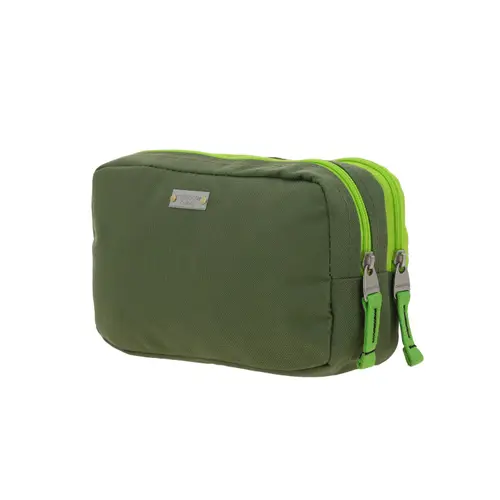 Lapicera escolar Chenson Original verde seco con doble compartimento 5