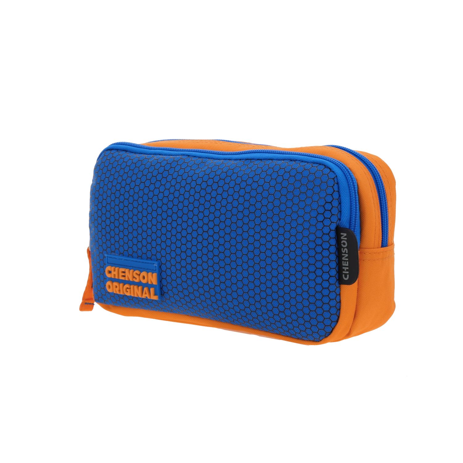 Lapicera escolar Chenson Original naranja con doble compartimento 2