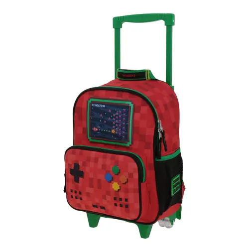 Mochila con Ruedas Chenson Original Roja para Kinder, Diseño Práctico y Funcional - vista 2