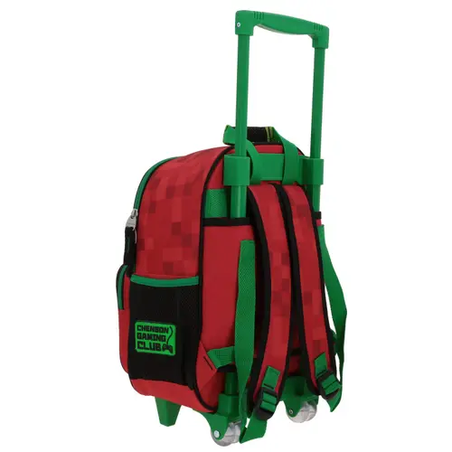 Mochila con Ruedas Chenson Original Roja para Kinder, Diseño Práctico y Funcional 3