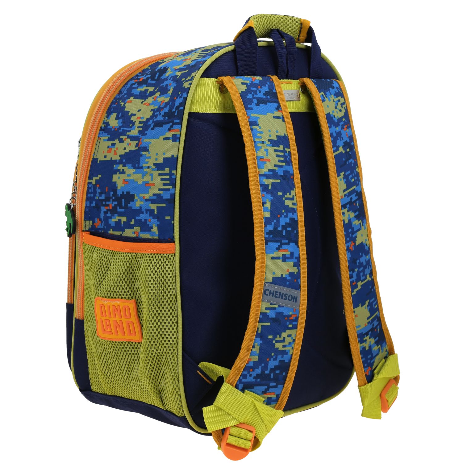 Mochila escolar Chenson Original azul con amplio compartimento 3