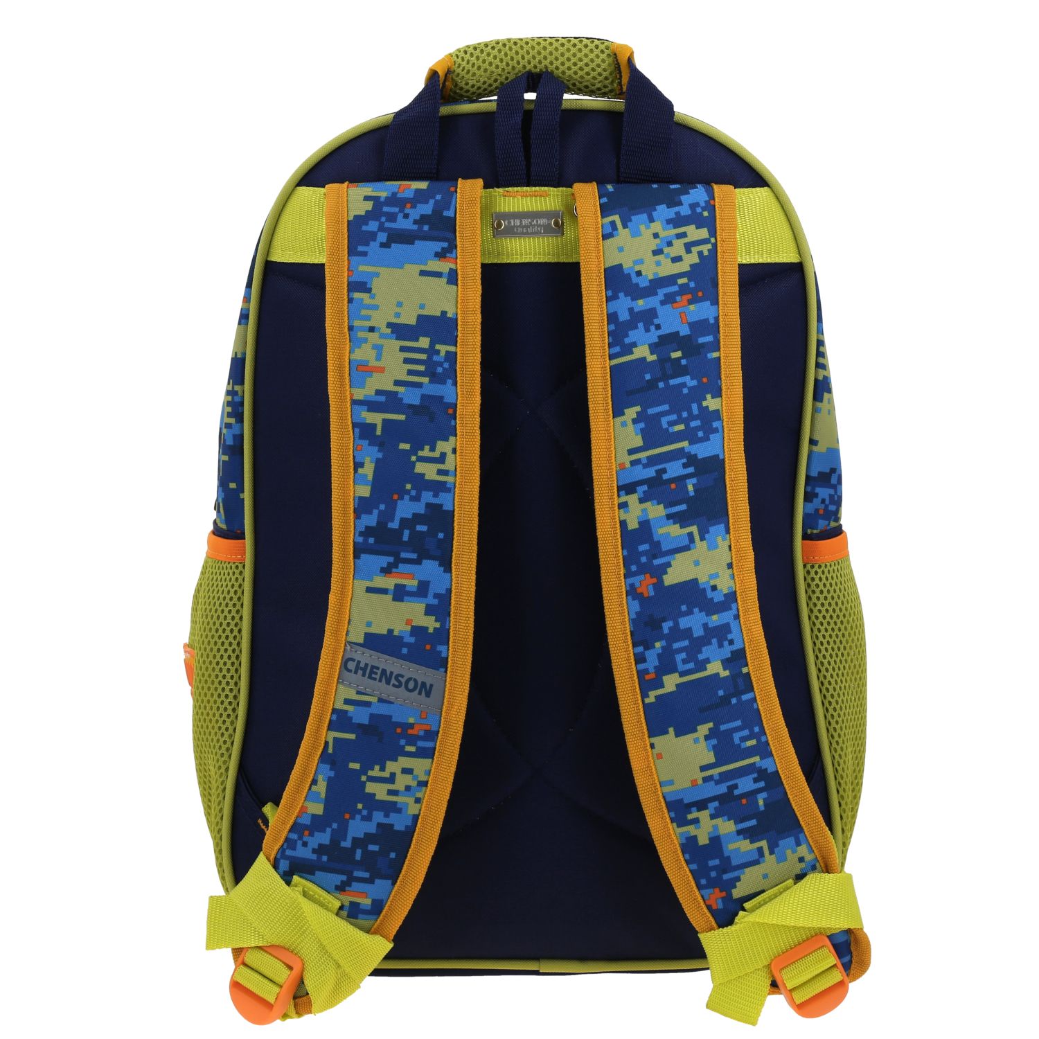 Mochila escolar Chenson Original azul con amplio compartimento 4