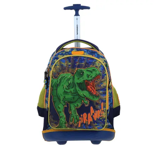 Kit Escolar Chenson Original Mochila con Ruedas + Lonchera Azul Infantil - Modelo CO70438 - vista 2