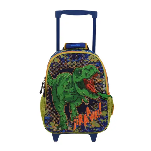 Mochila con Ruedas Chenson Original Azul para Kinder - Diseño y Calidad