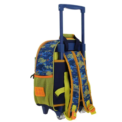 Mochila con Ruedas Chenson Original Azul para Kinder - Diseño y Calidad 3