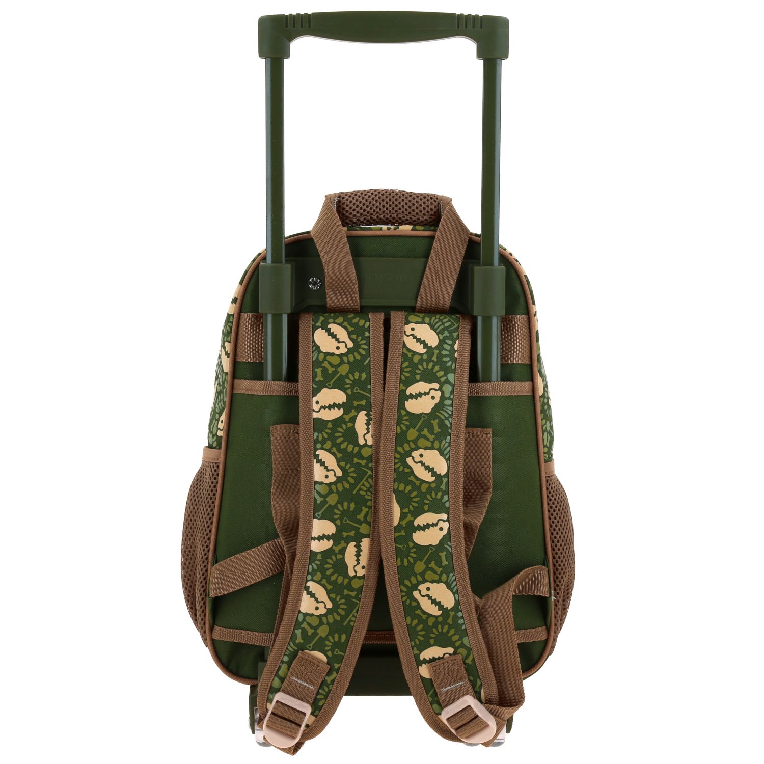 Mochila con Ruedas Chenson Original Verde Seco para Kinder - Diseño Funcional 4