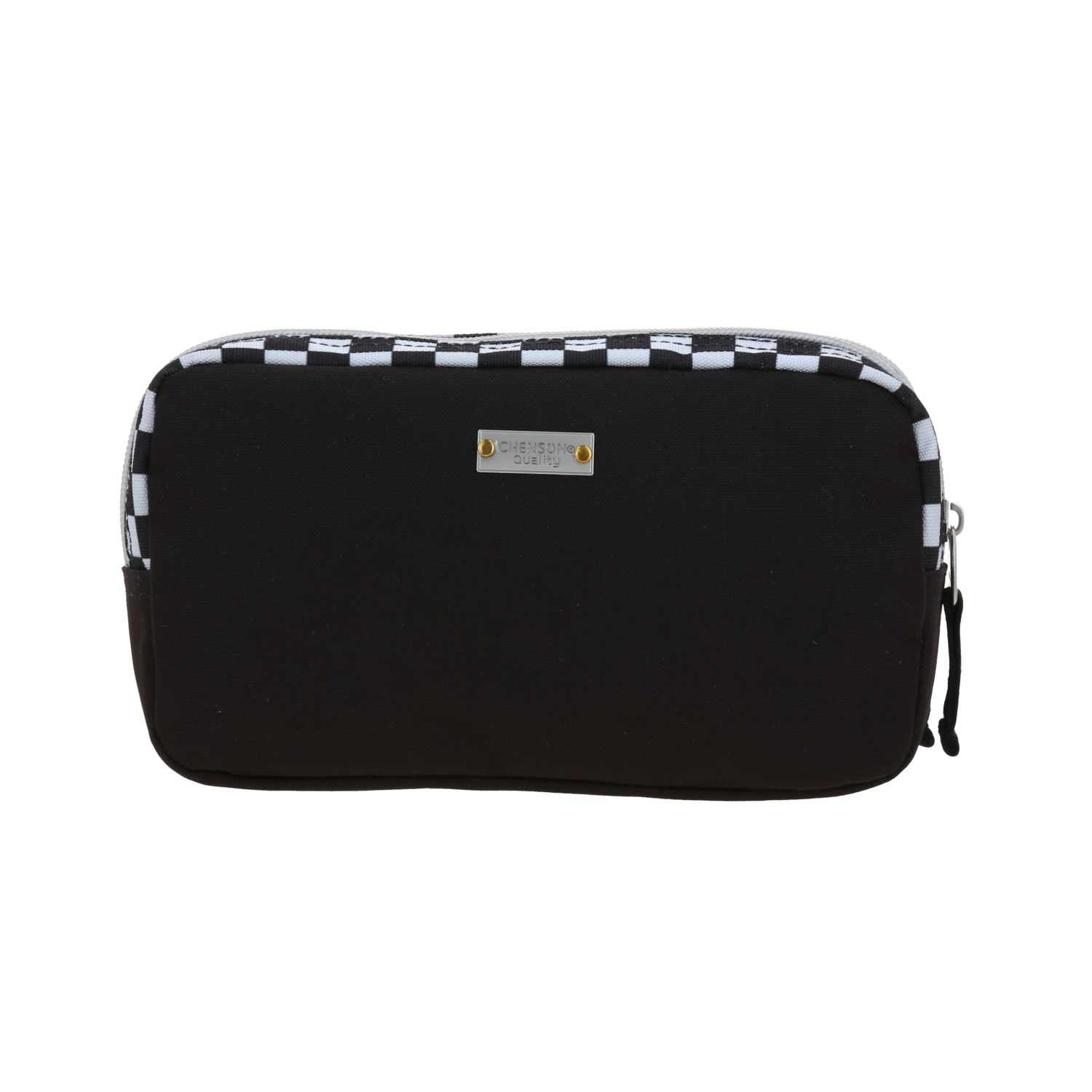 Lapicera escolar Chenson Original negra con doble compartimento 4