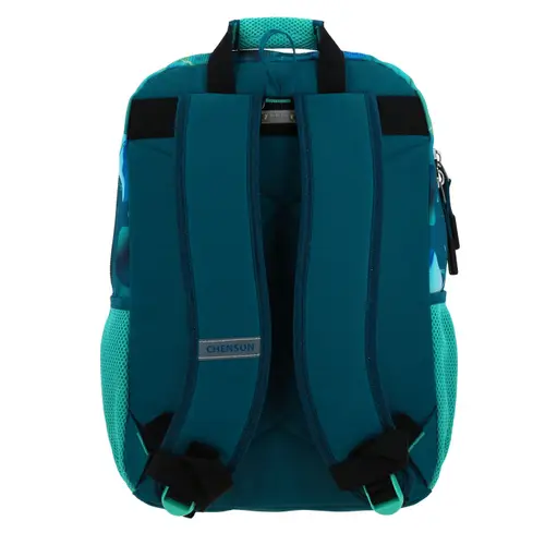 Mochila escolar Chenson Original azul con amplio compartimento principal 4