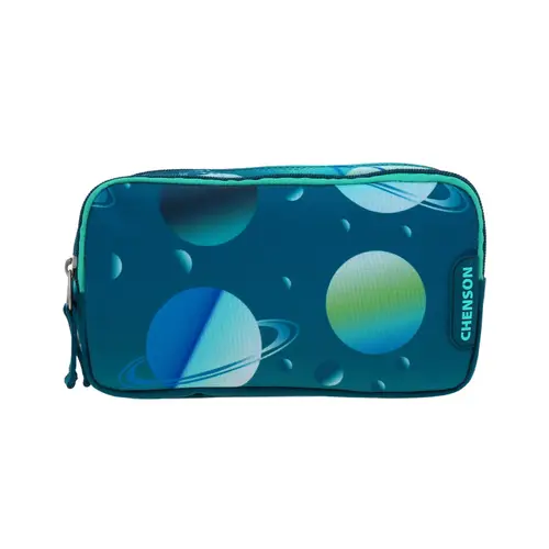 Lapicera escolar azul Chenson Original con doble compartimento