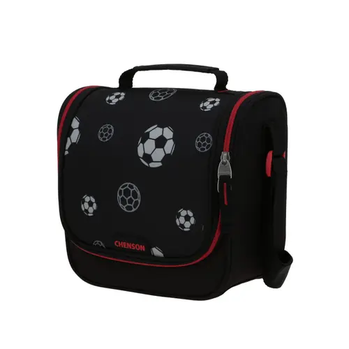 Lonchera escolar térmica Chenson Original negra con diseño funcional - Modelo CO70766 2
