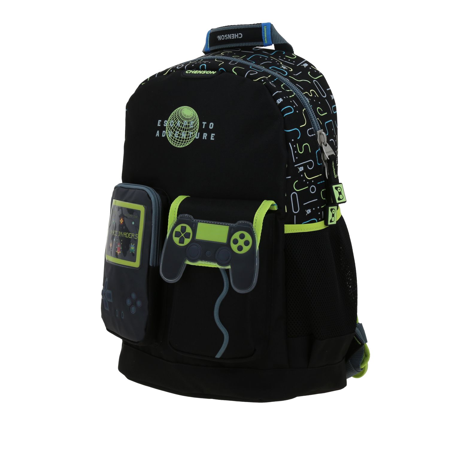 Mochila Escolar Chenson Original Negro 31x43 cm Resistente 2