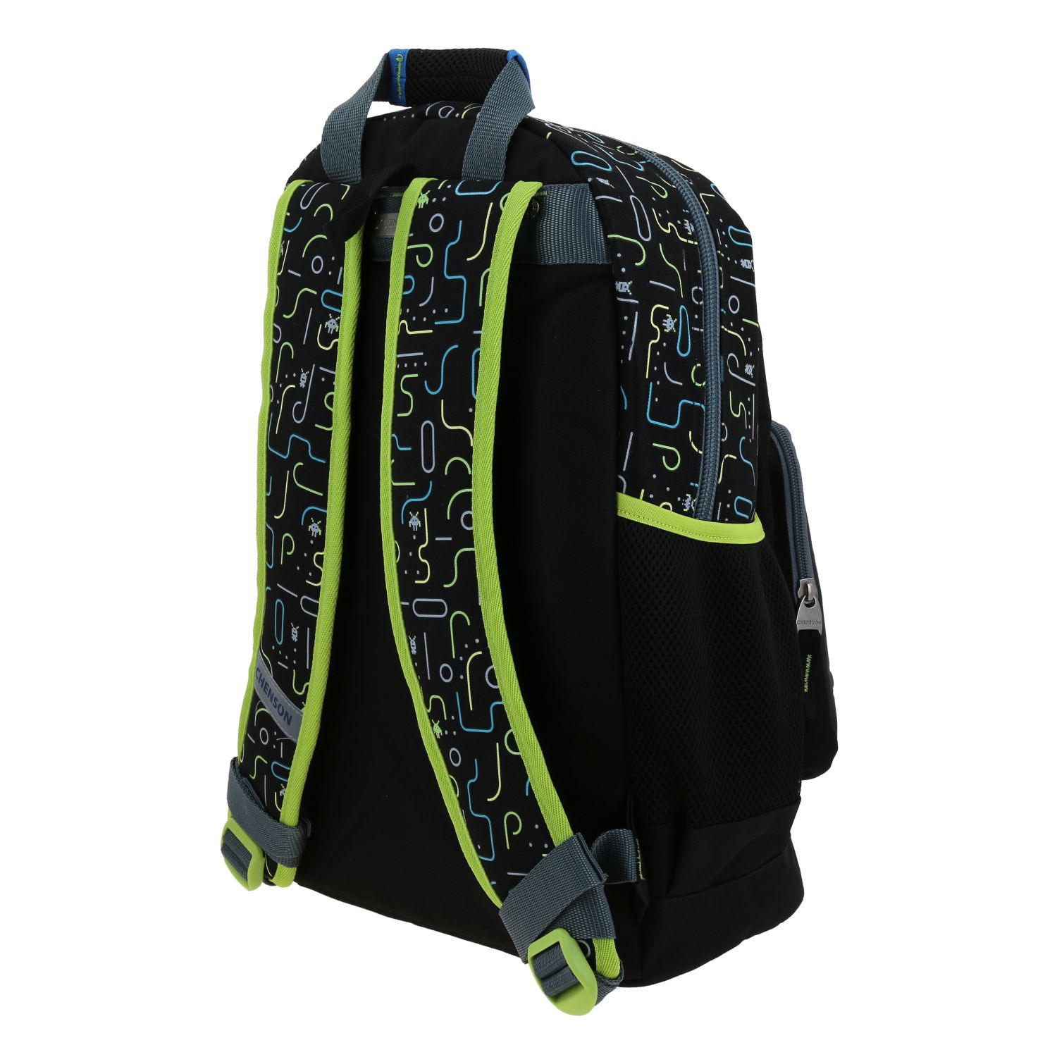 Mochila Escolar Chenson Original Negro 31x43 cm Resistente 5
