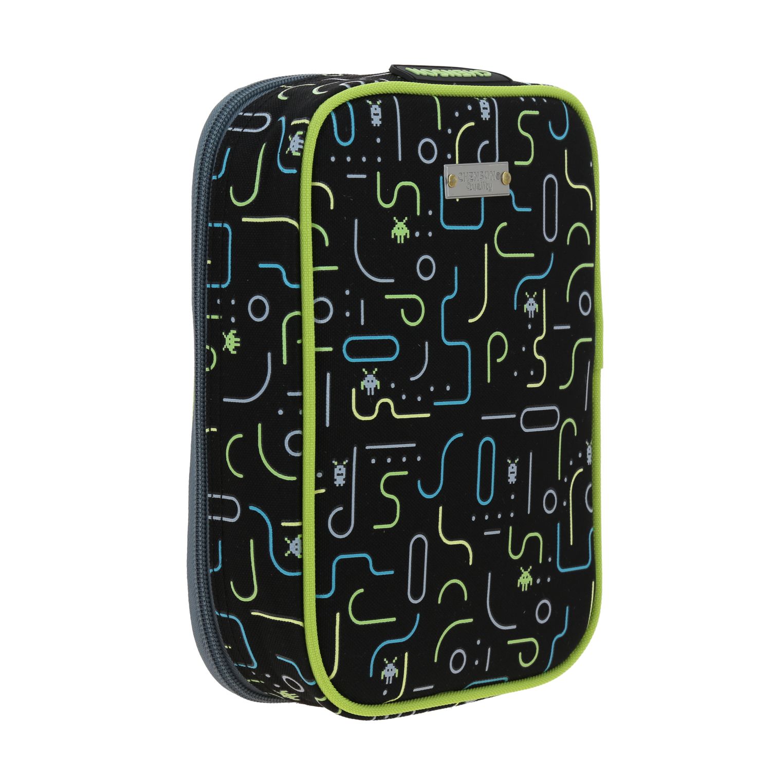 Lapicera Negro Chenson Original - Estuche Escolar Resistente 3
