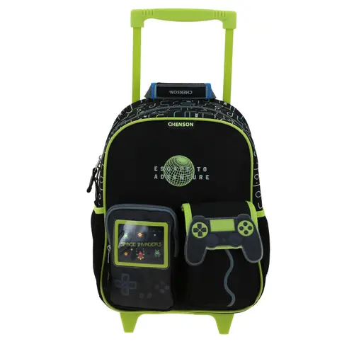 Mochila con Ruedas Chenson Original Negro | Escolar - Modelo CO70801 1