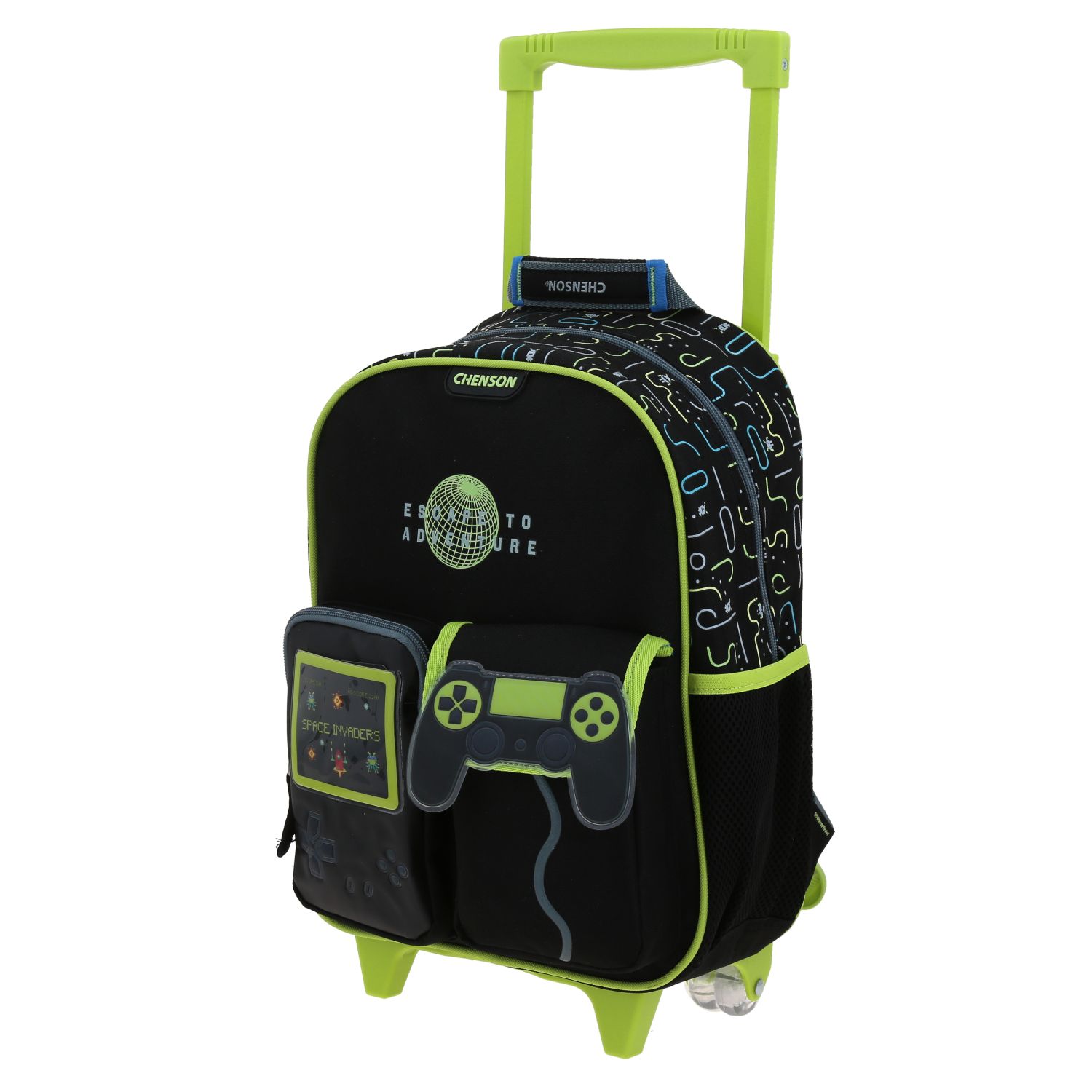 Mochila con Ruedas Chenson Original Negro | Escolar 2
