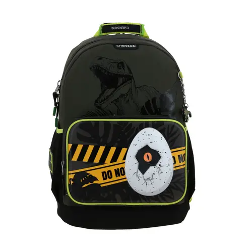 Mochila Chenson Original Gris 31x43x18 Escolar Resistente