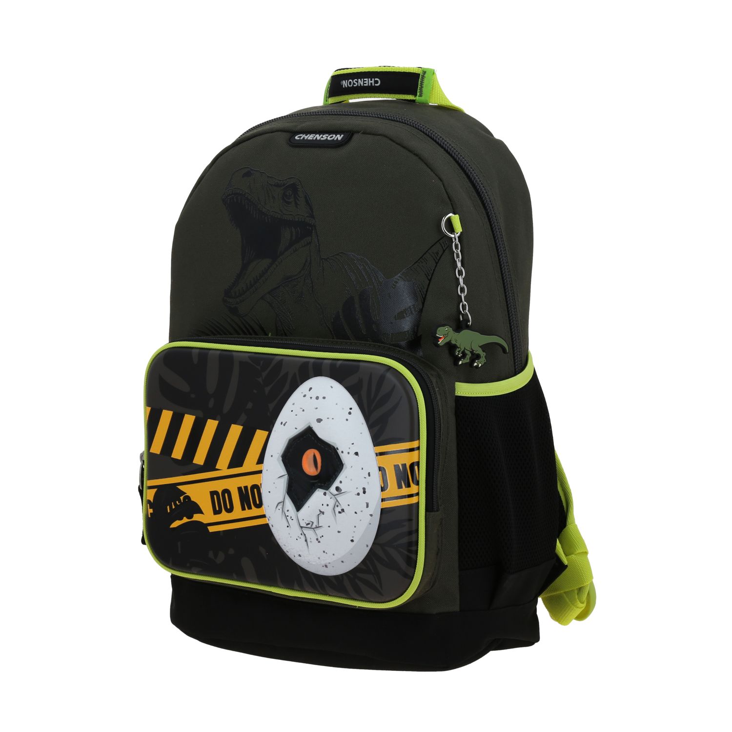 Mochila Chenson Original Gris 31x43x18 Escolar Resistente 2