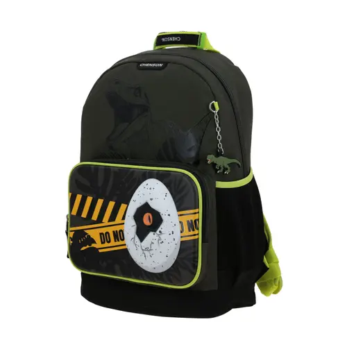 Mochila Chenson Original Gris 31x43x18 Escolar Resistente - vista 2