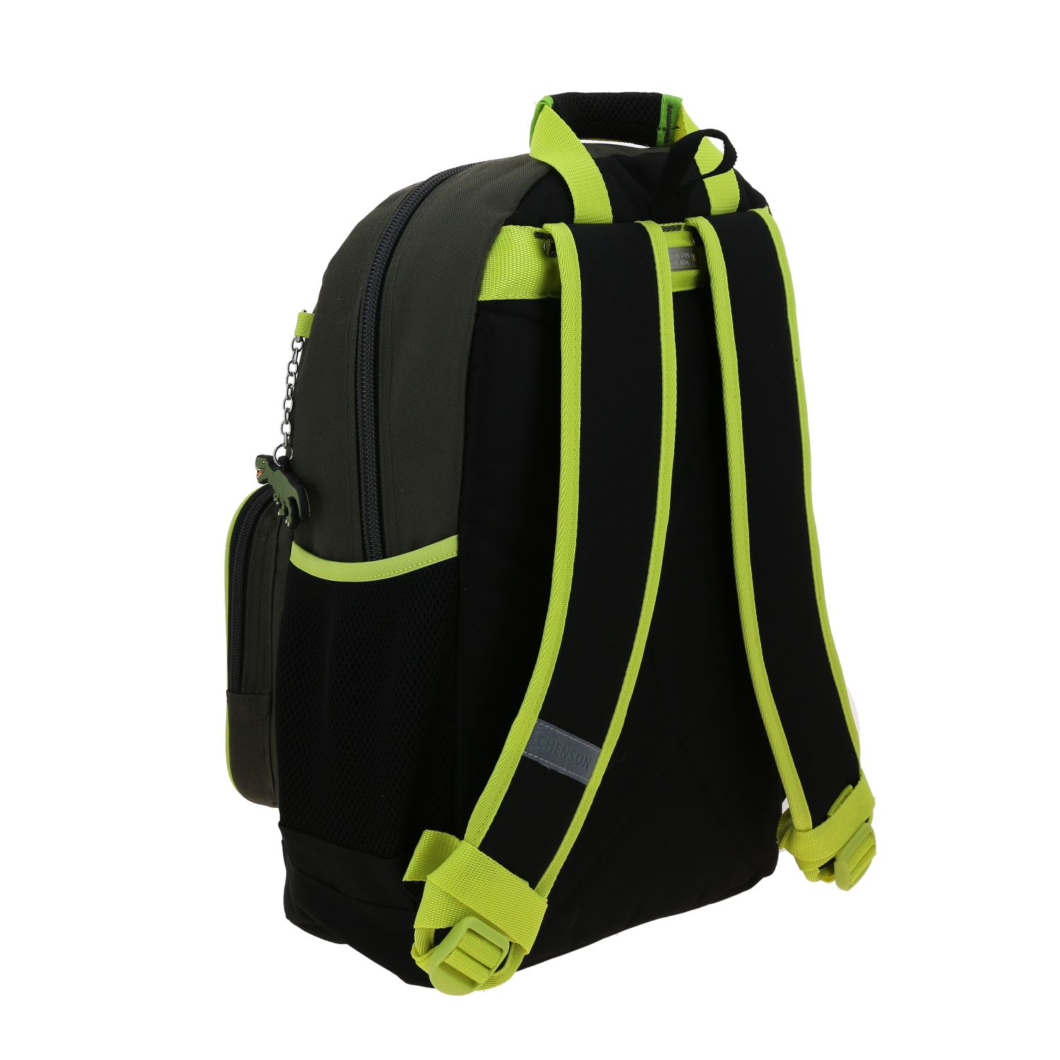 Mochila Chenson Original Gris 31x43x18 Escolar Resistente 3