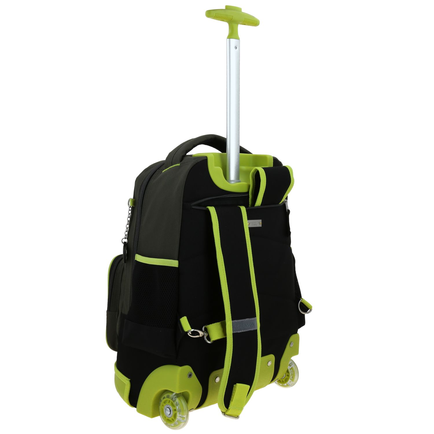 Mochila con Ruedas Chenson Original Gris | Escolar Resistente 3