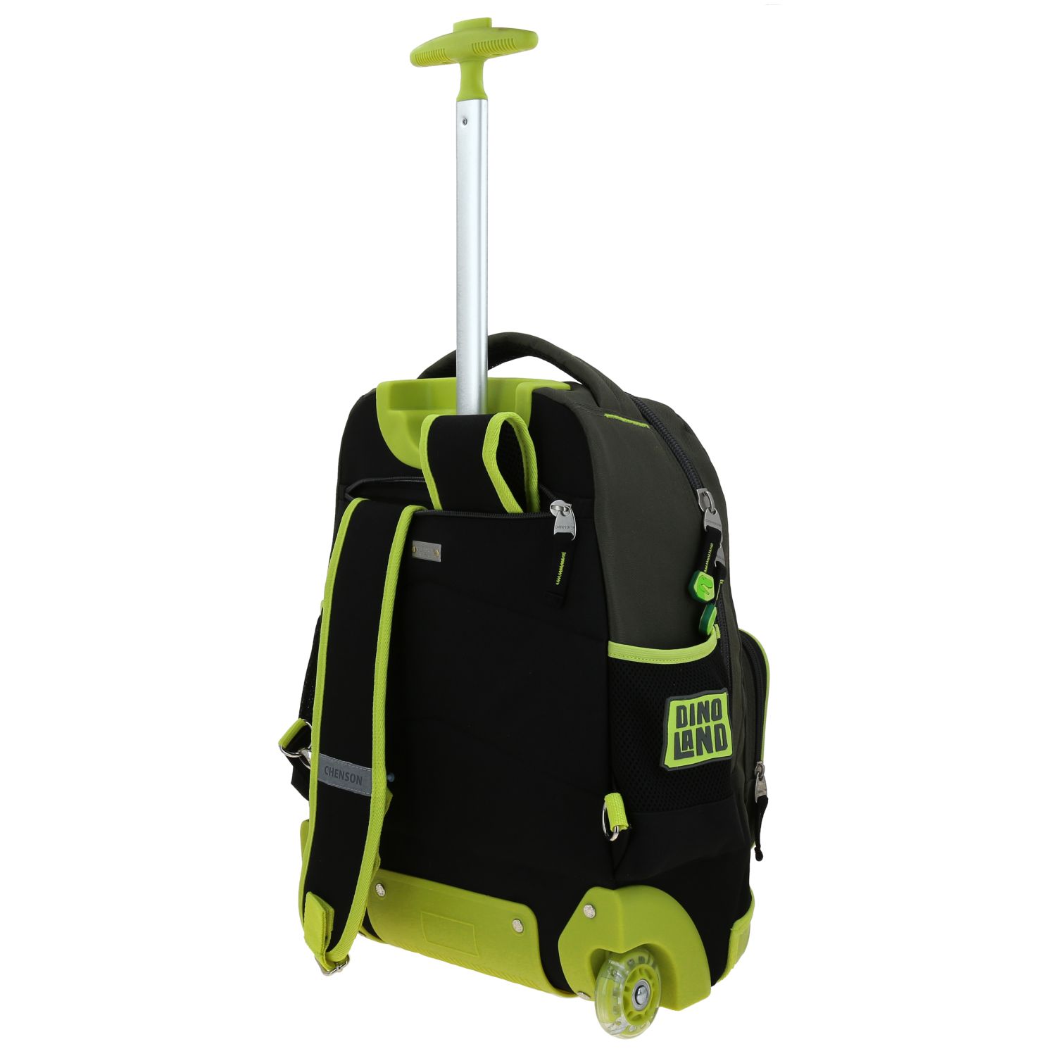 Mochila con Ruedas Chenson Original Gris | Escolar Resistente 5