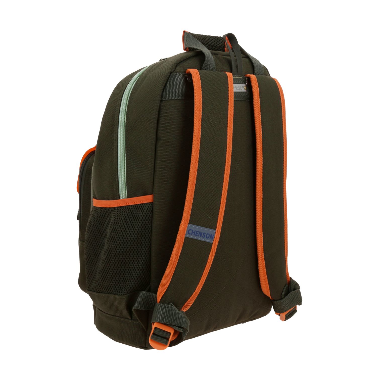 Mochila Chenson Original Verde Seco 31cm - Resistente y Práctica 3