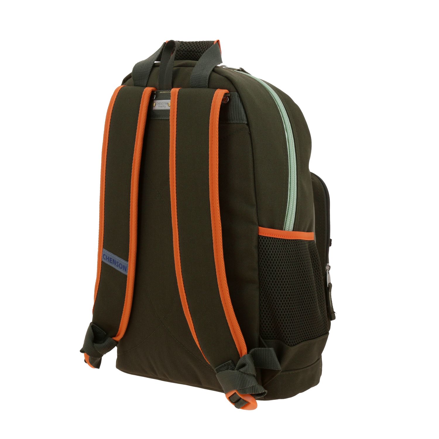 Mochila Chenson Original Verde Seco 31cm - Resistente y Práctica 5