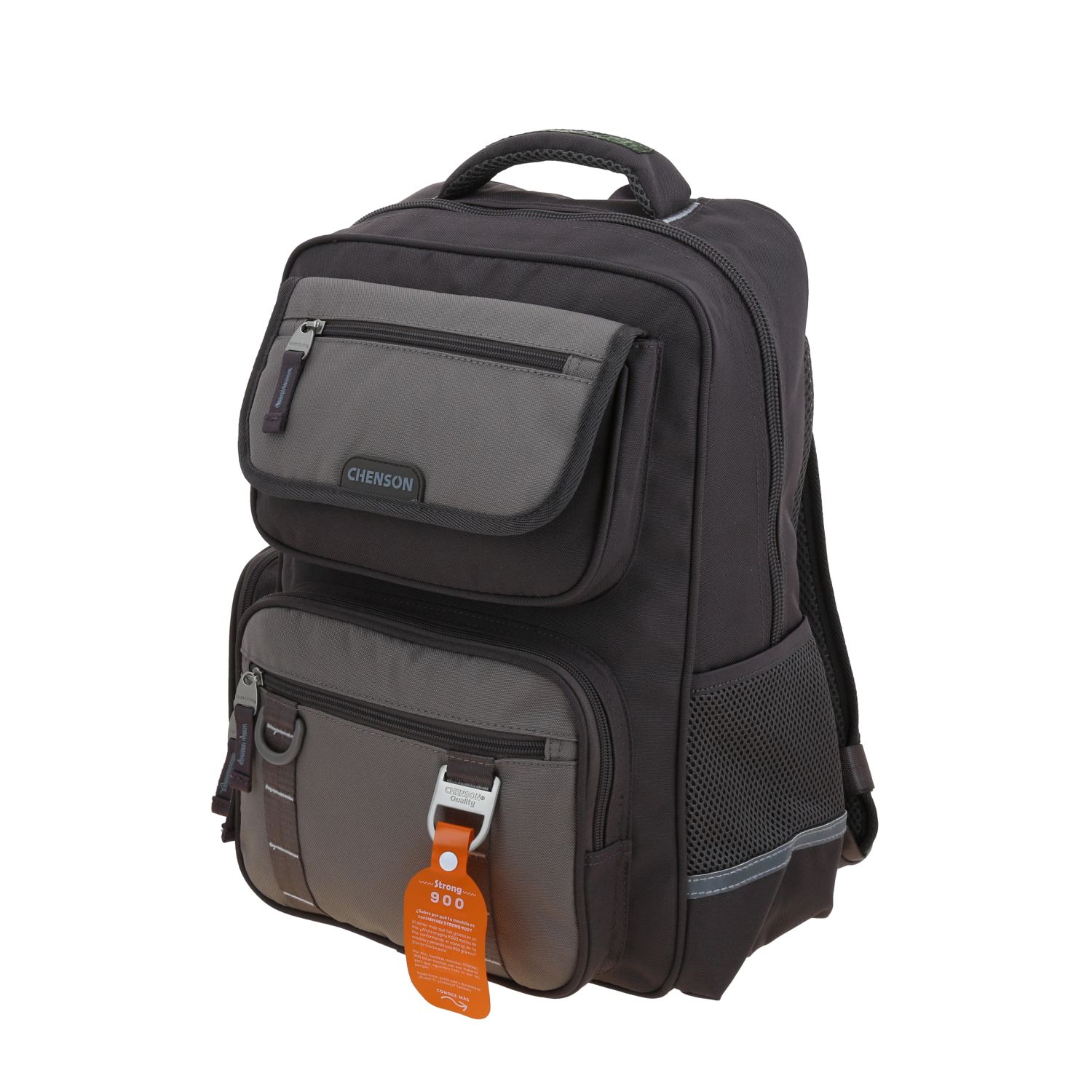 Kit Escolar Chenson Original (Mochila + Mochila) Gris 3