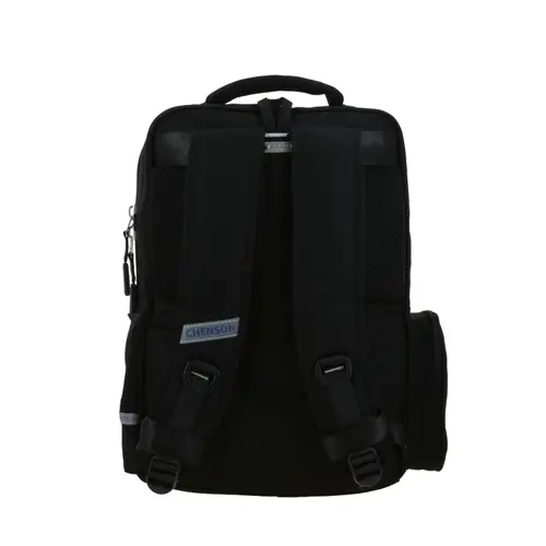 Mochila Chenson Original Negro 30cm Escolar Resistente - vista 2