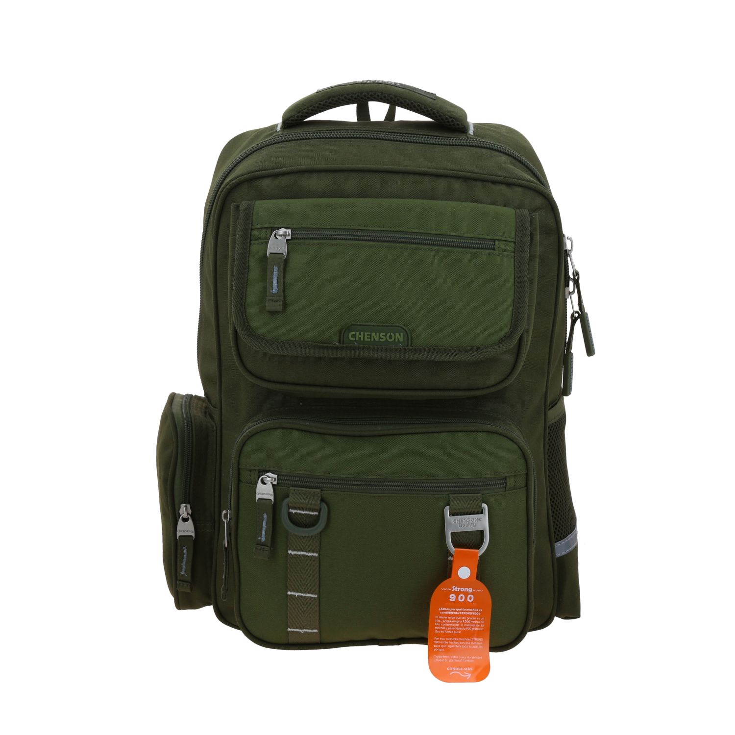 Kit Escolar Chenson Original (Mochila + Mochila) Verde Seco 2