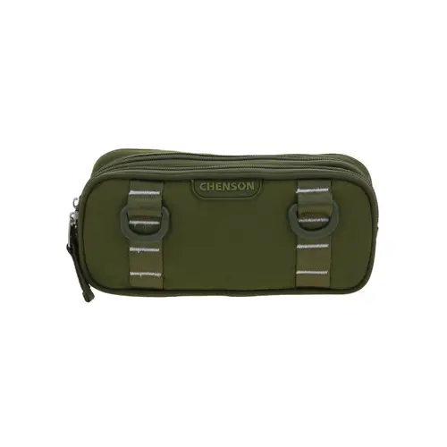Lapicera Verde Seco Chenson Original - Estuche Escolar Resistente