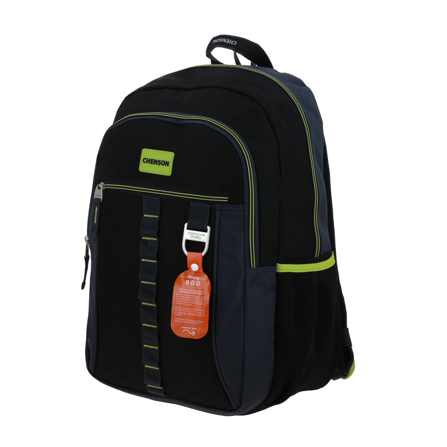 Mochila Chenson Original Verde 30x43 | Backpack Resistente 2